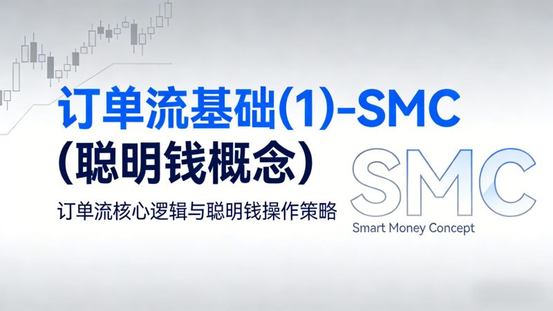 订单流基础(1)-SMC(聪明钱概念)-NEO交易社区