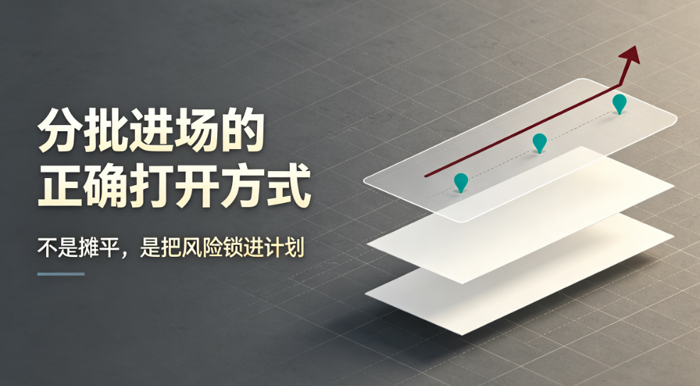 分批进场的正确打开方式：不是摊平，是把风险锁进计划-NEO交易社区