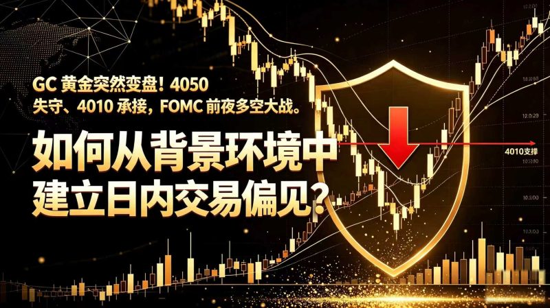 729 如何从背景环境中建立日内交易偏见？-NEO交易社区