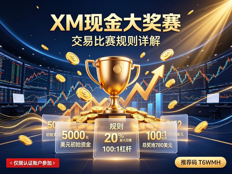 XM现金大奖赛规则详解:认证账户、5000美元初始资金与20%最大回撤-NEO交易社区